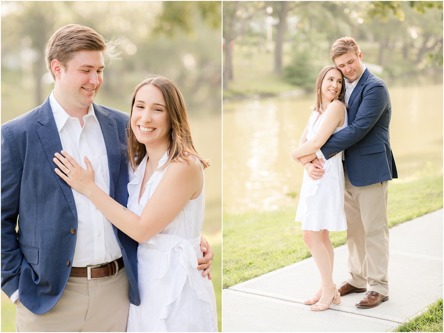 Engaged couple in NJ 