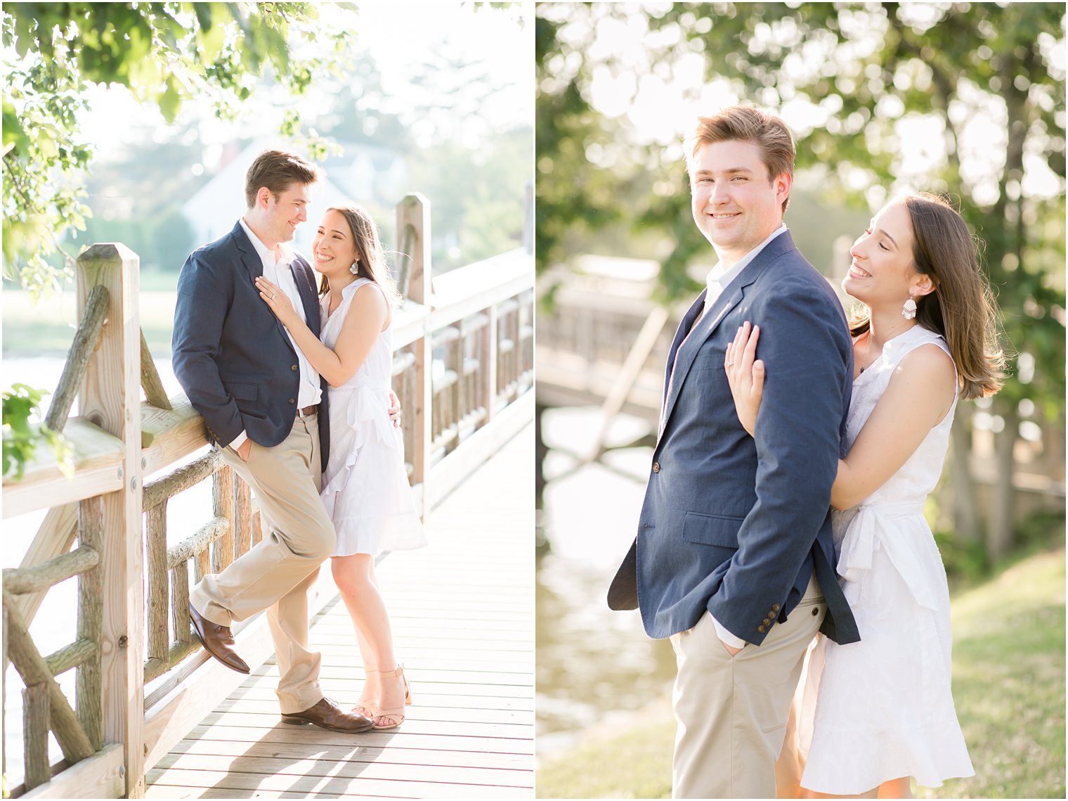 Engagement photos in Spring Lake, NJ 