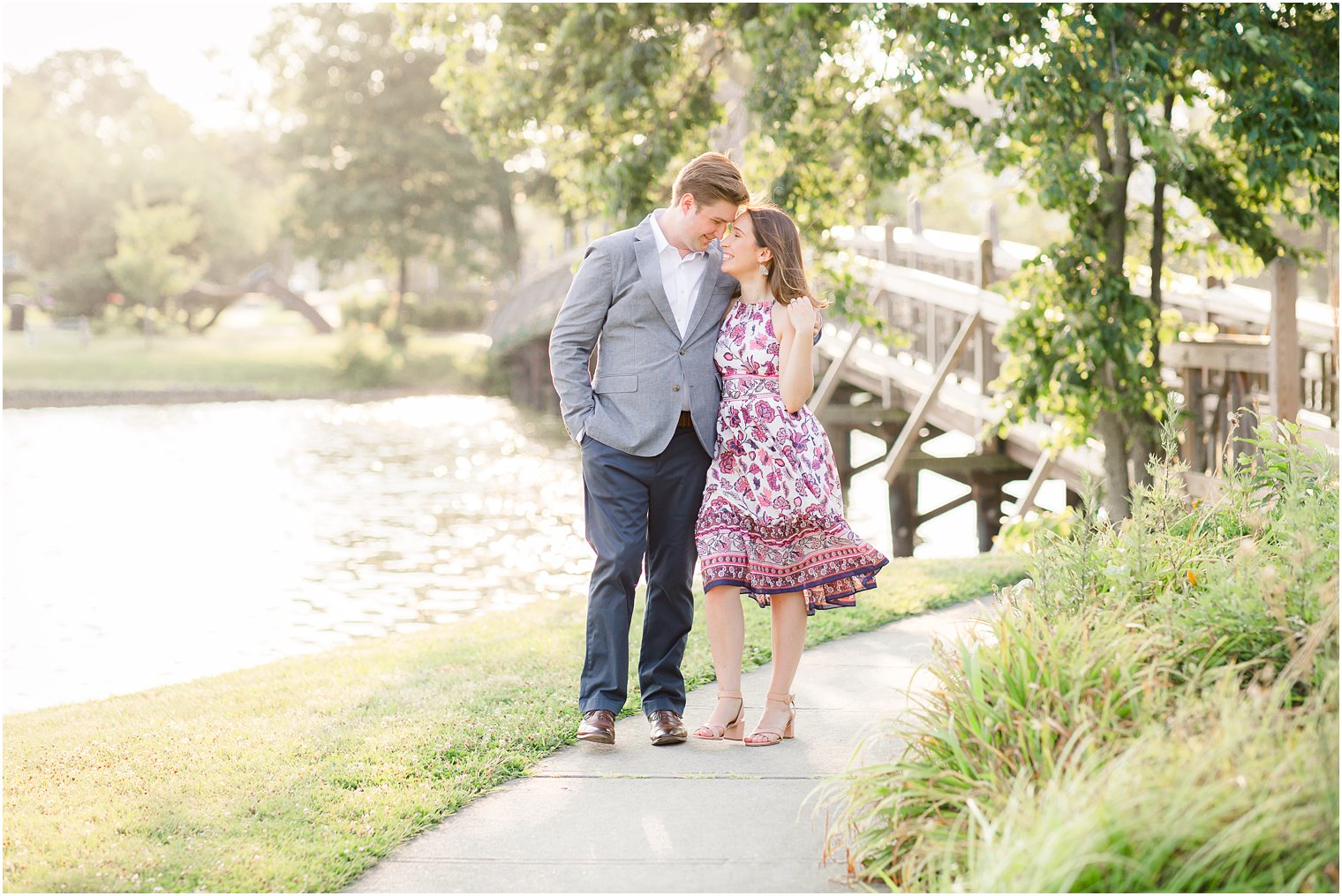 Summer Engagement in Spring Lake, NJ