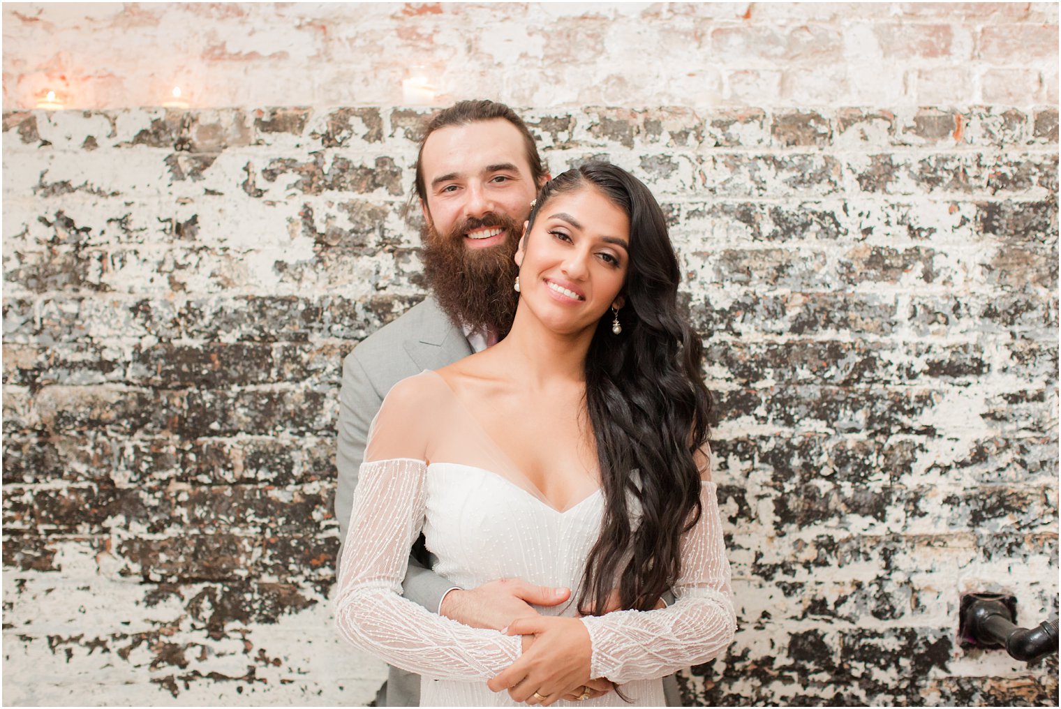 Wedding portraits at Art Factory Studios in Paterson NJ