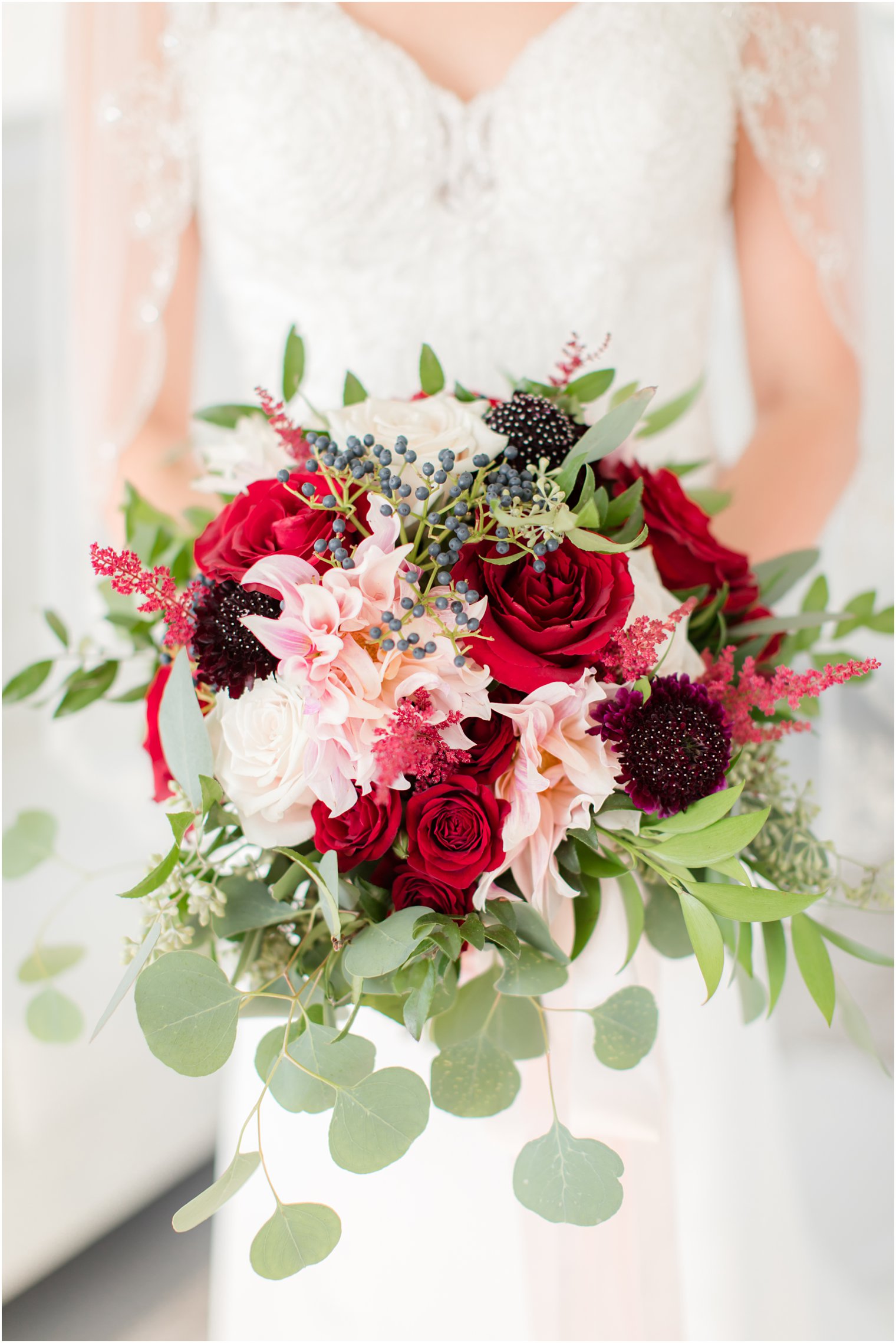 bridal bouquet by A Touch of Elegance Events for fall wedding at Lake Mohawk