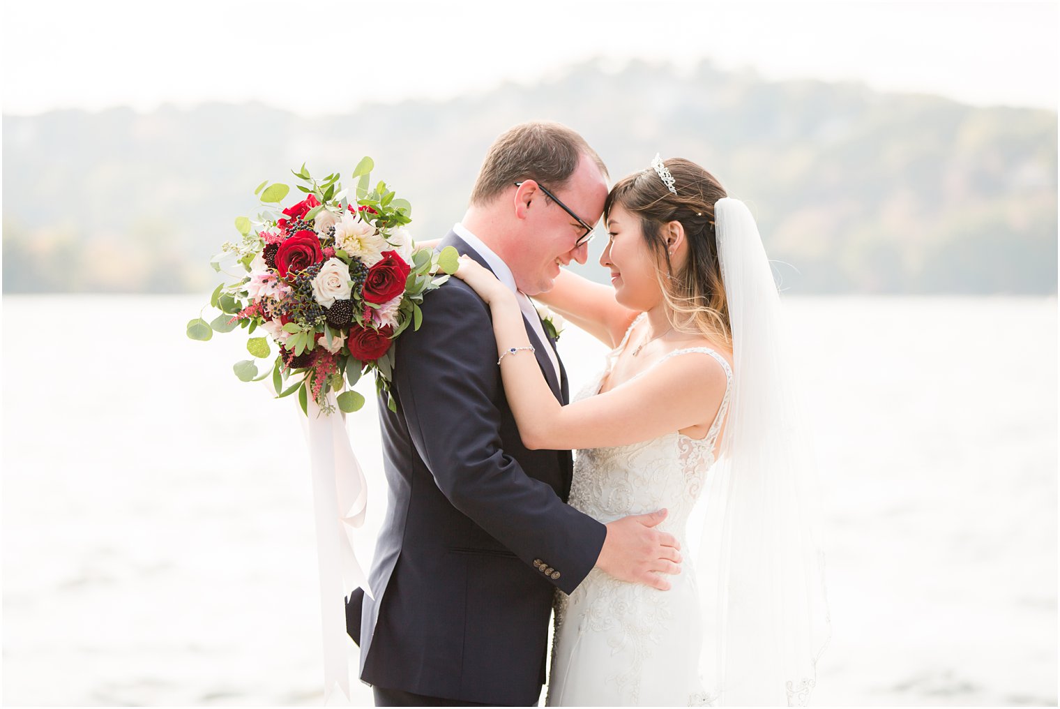 Early Fall Wedding at Lake Mohawk