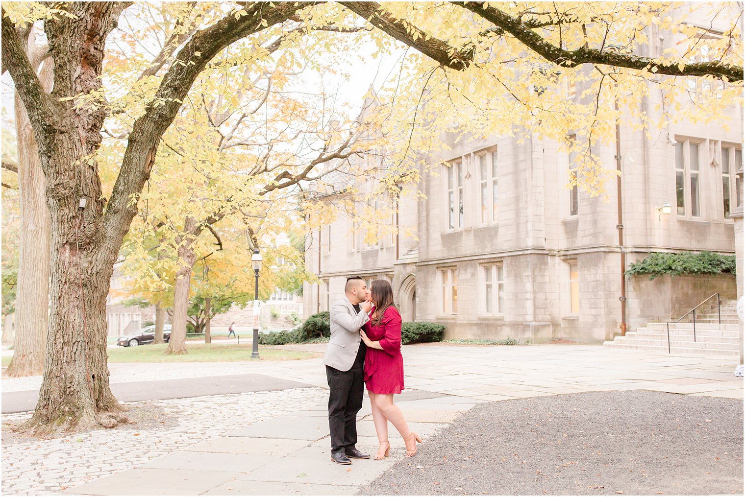 Fall Princeton Engagement Photos