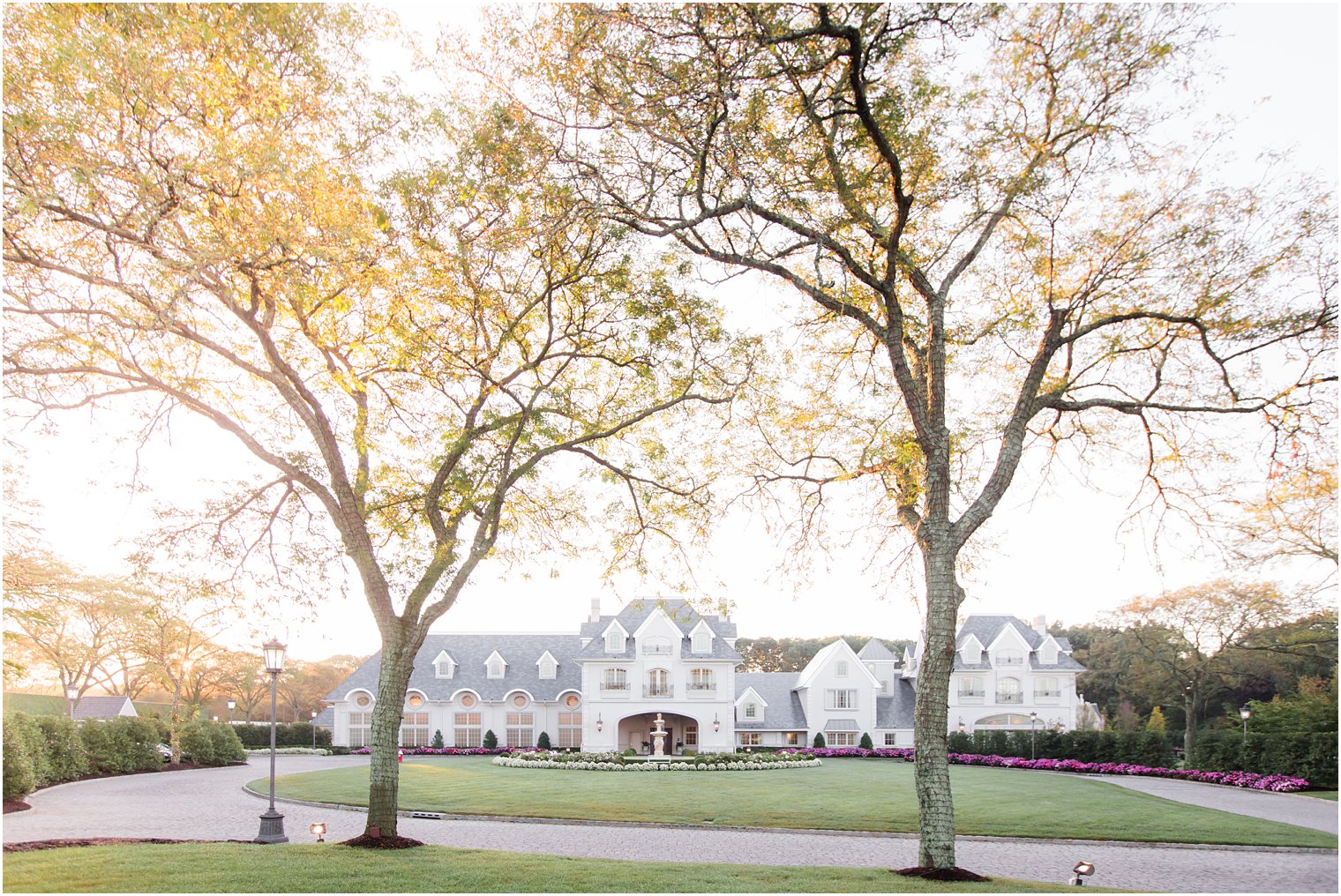 fall Park Chateau Estate wedding day by Idalia Photography