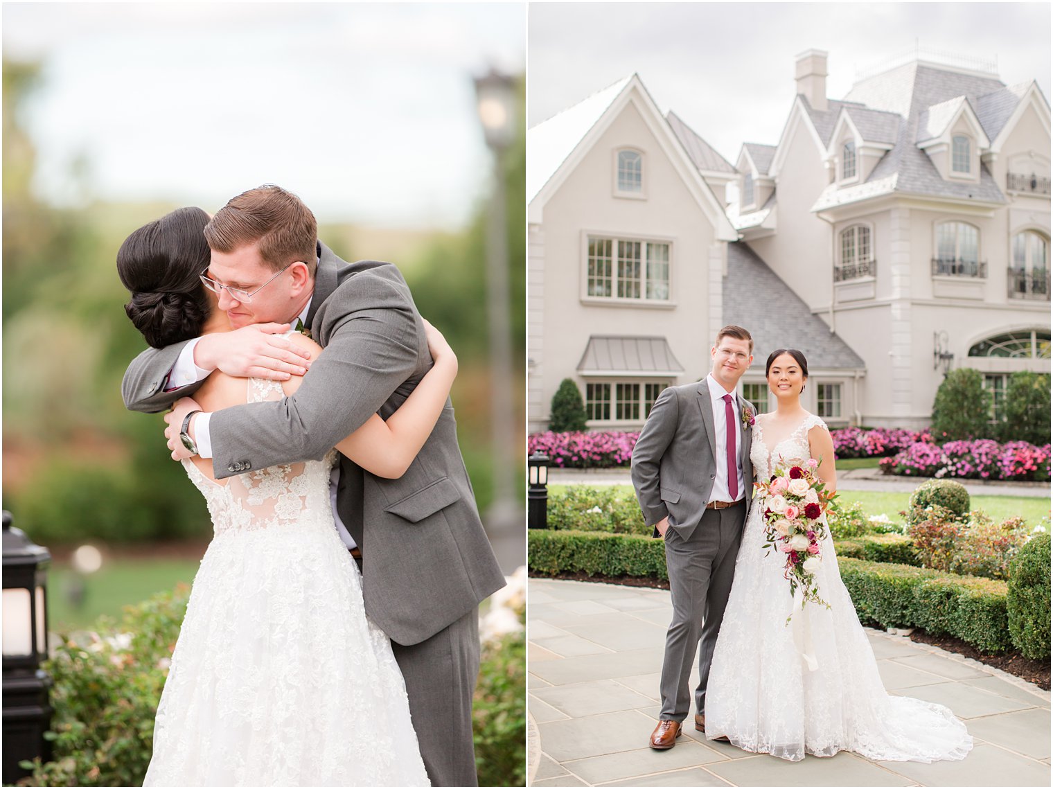 Bride and groom photos at Park Chateau Estate