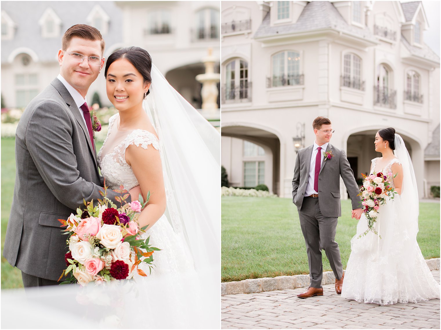 Bride and groom photos at Park Chateau Estate