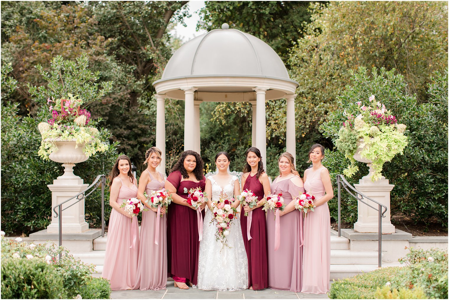 fall bridal party inspiration at Park Chateau Estate