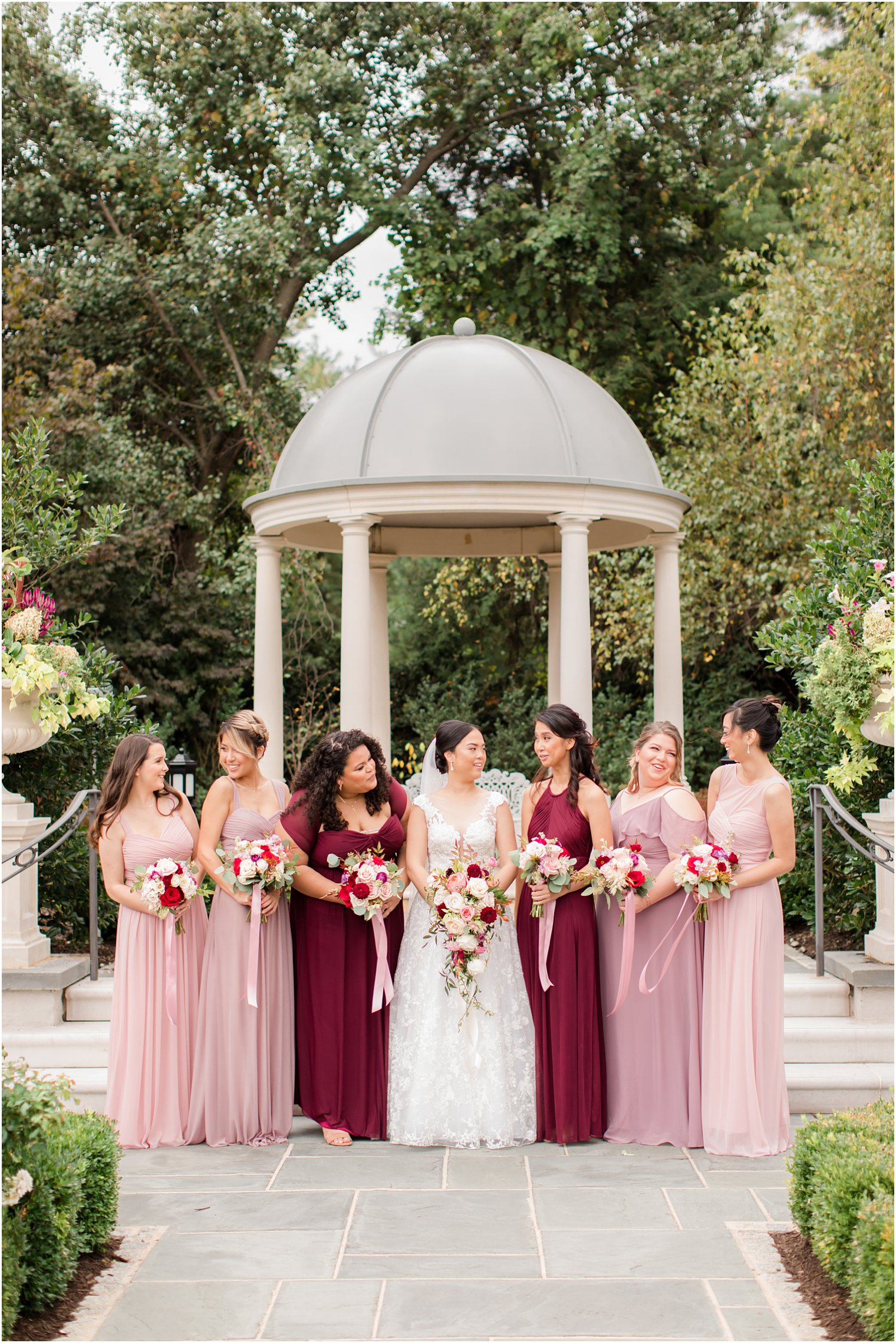 Park Chateau Estate wedding photos in the gardens with Idalia Photography