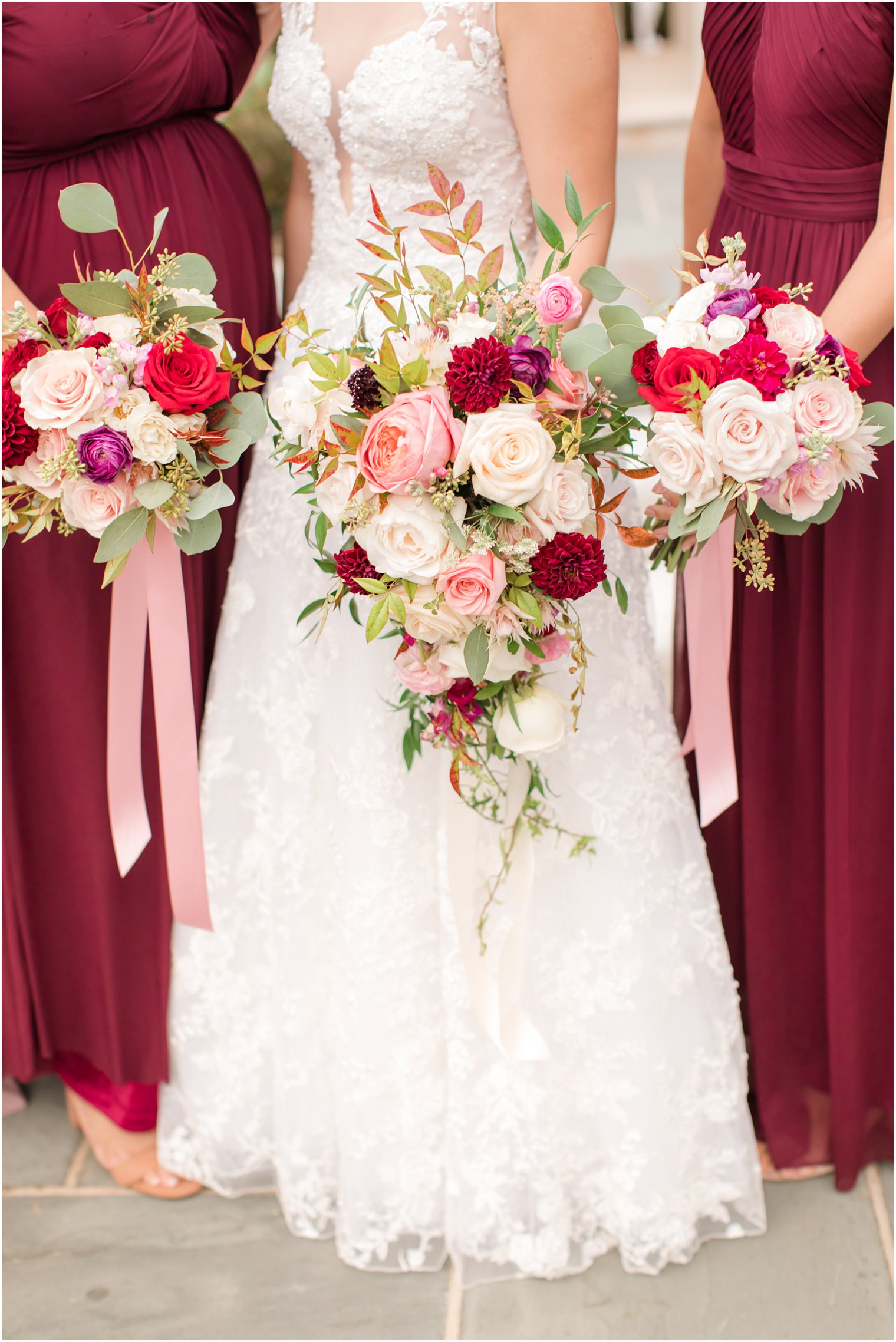 fall wedding bouquets by Pink Dahlia Vintage 