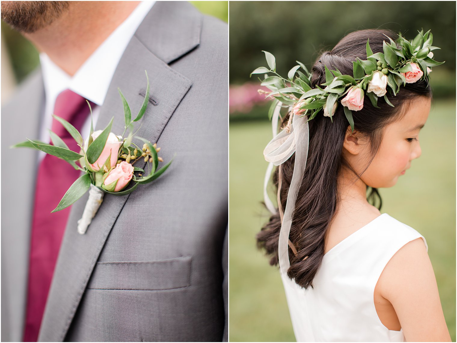 floral details by Pink Dahlia Vintage for fall wedding at Park Chateau Estate