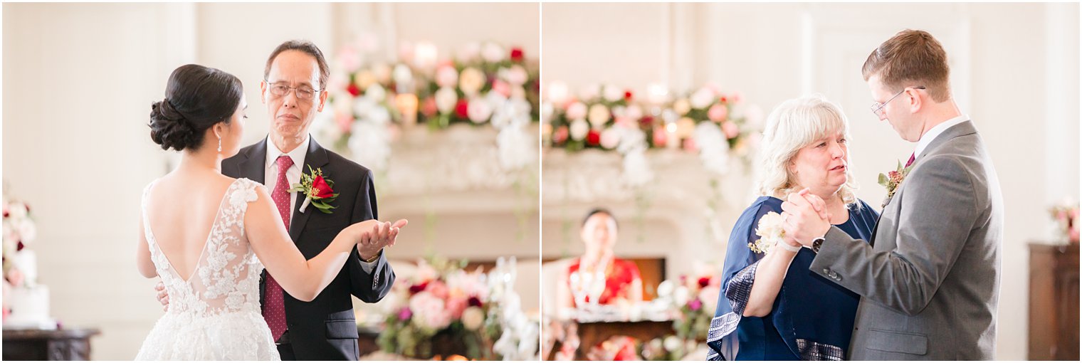 parent dances during Park Chateau Estate wedding reception