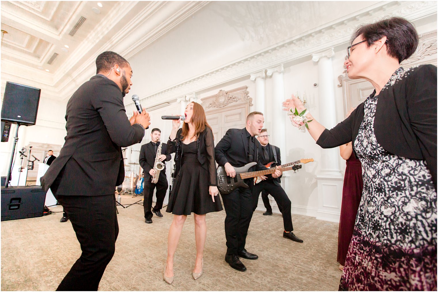 City Scape jams out during wedding day 