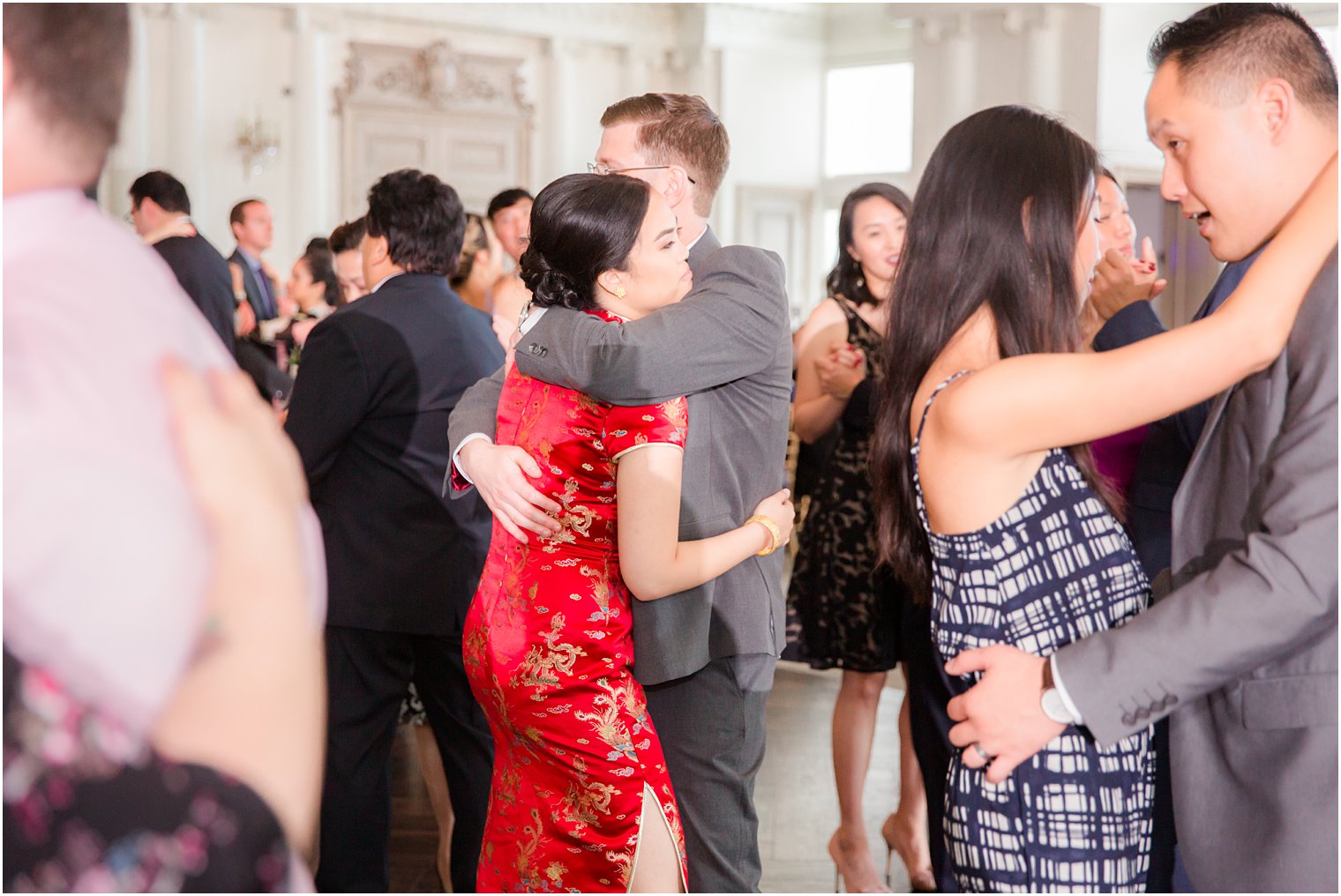 wedding reception dancing photographed by Idalia Photography