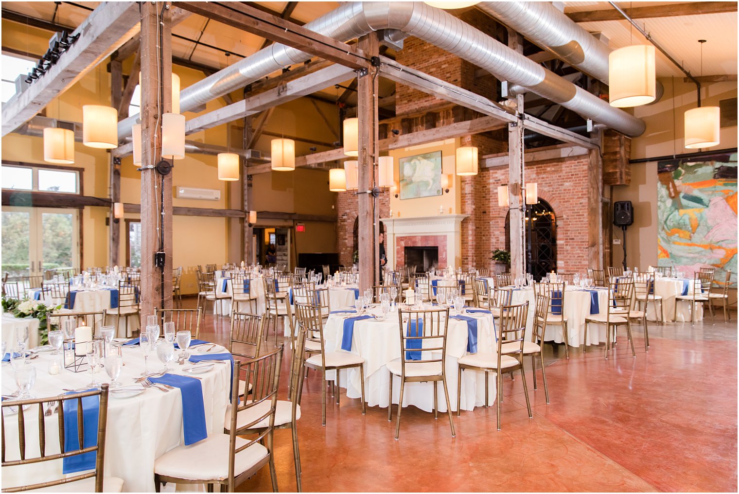 Laurita Winery reception room in New Egypt NJ | NJ vineyard wedding venue