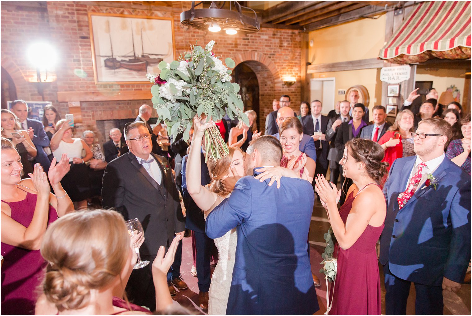 Laurita Winery wedding reception in New Egypt NJ | NJ vineyard wedding venue
