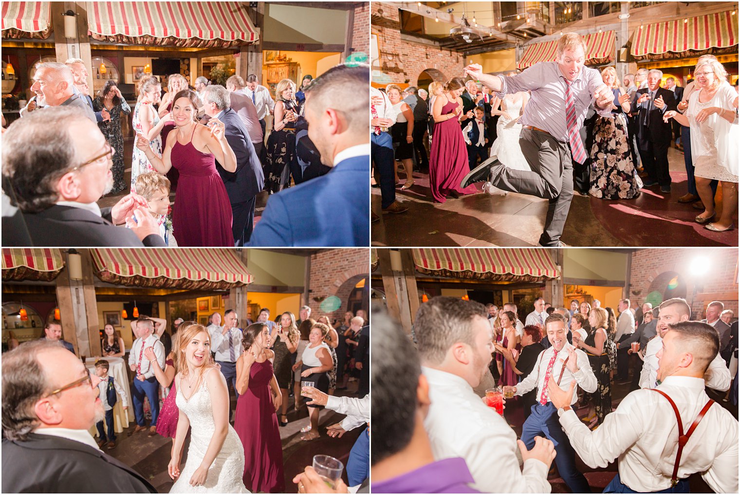 Guests on dance floor at Laurita Winery