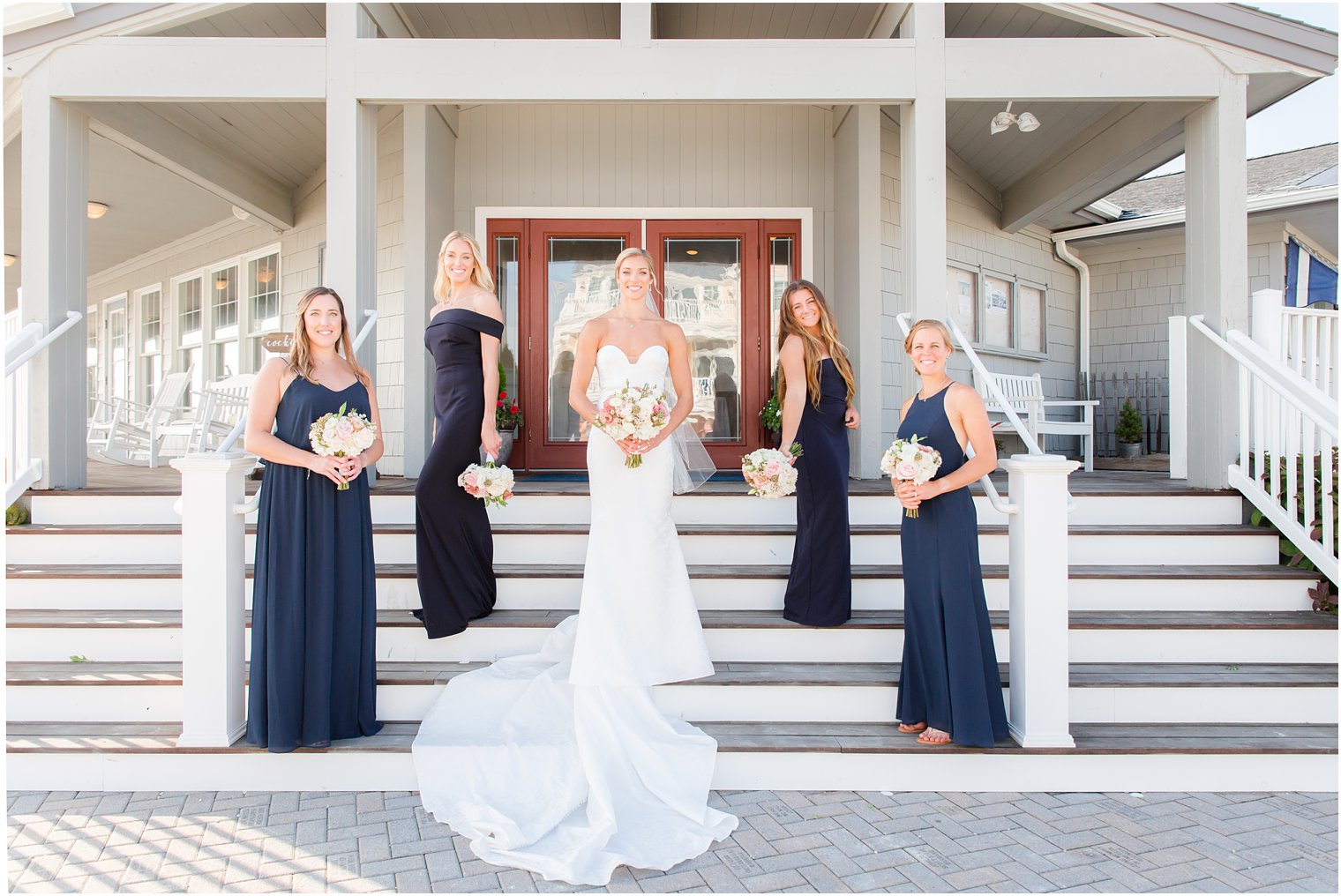 Bridesmaids at Brant Beach Yacht Club