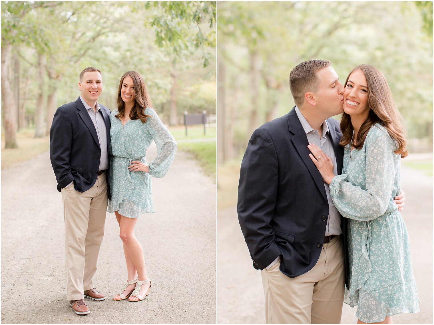 romantic fall engagement session with Idalia Photography