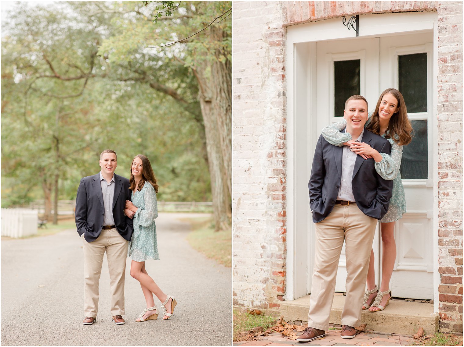 Idalia Photography captures engagement session at Allaire State Park