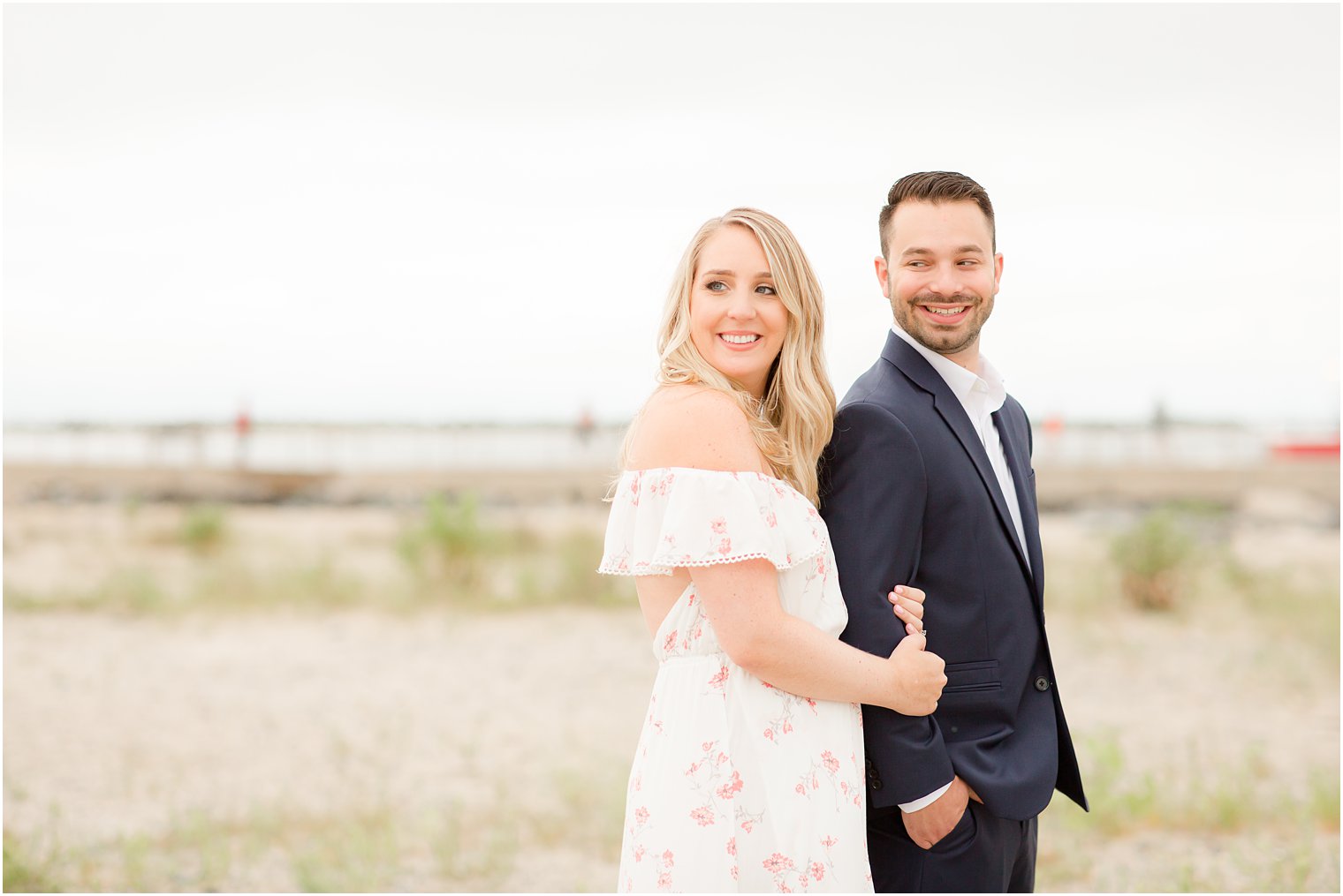 Long Beach Island engagement photos by Idalia Photography