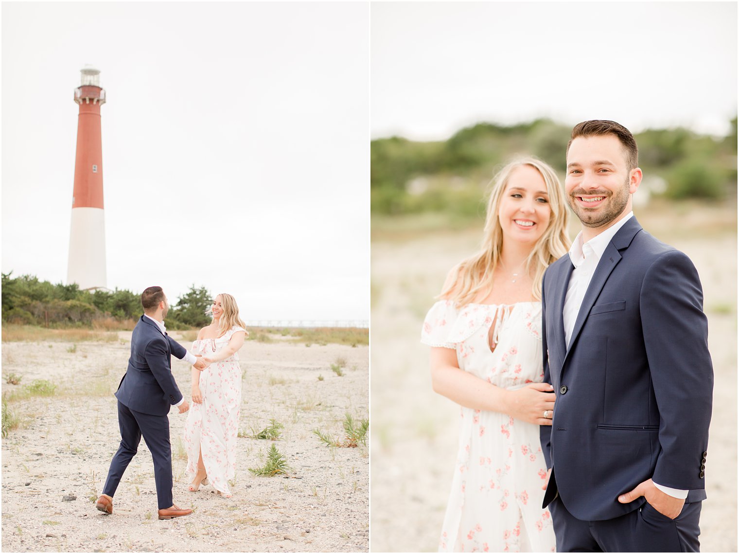 Barnegat Lighthouse Engagement Session by Idalia Photography