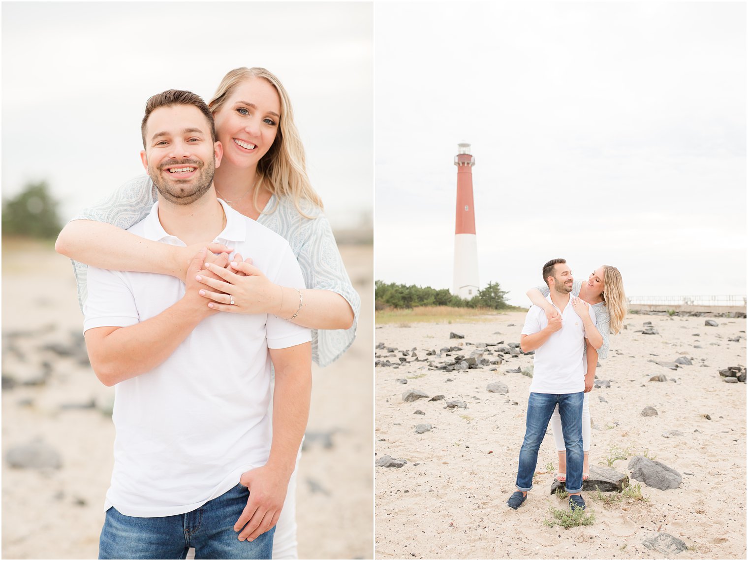 beach engagement session with Idalia Photography