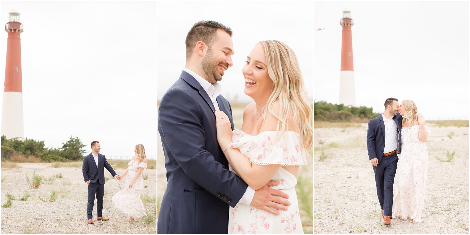 Barnegat Lighthouse engagement on LBI