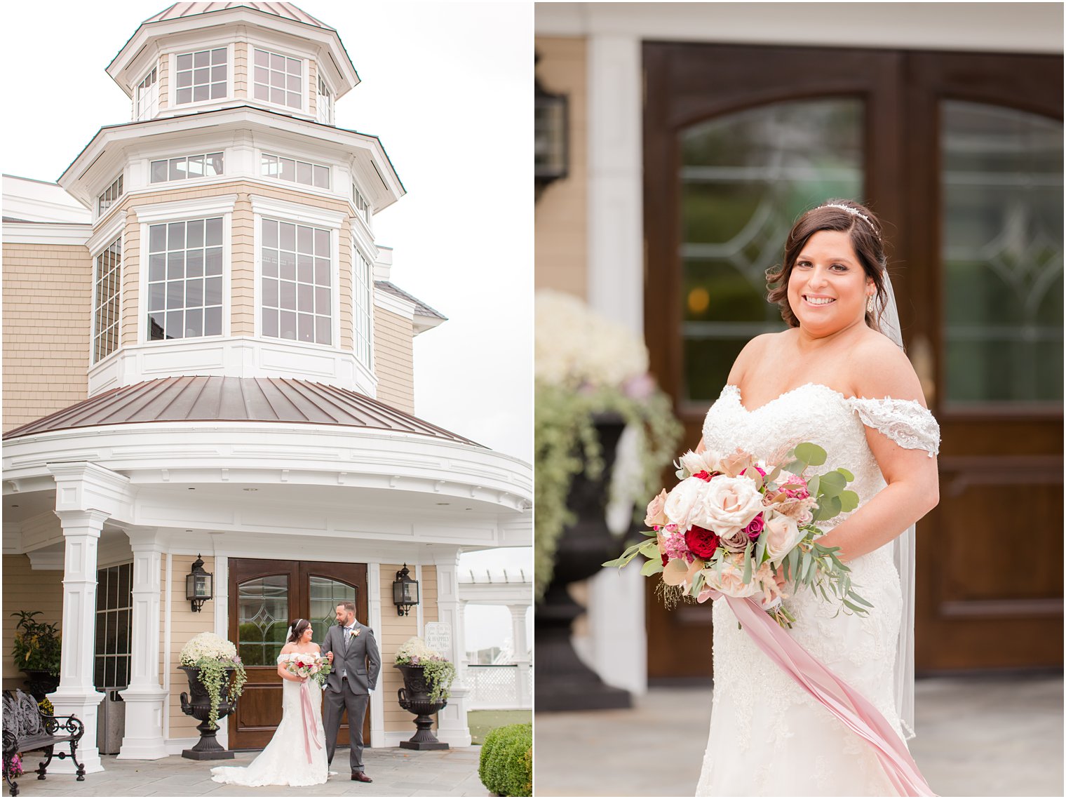 Clarks Landing wedding portraits by Idalia Photography