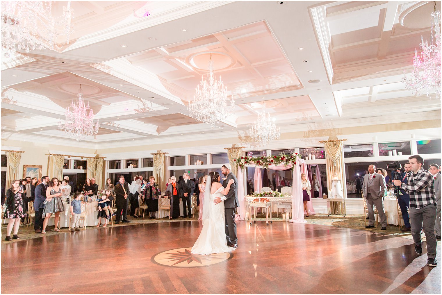first dance at Clarks Landing Yacht Club by Idalia Photography
