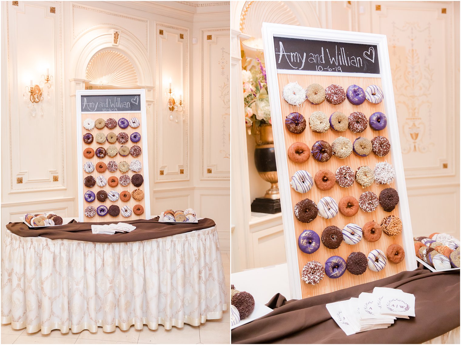 donut table display at Clarks Landing photographed by Idalia Photography