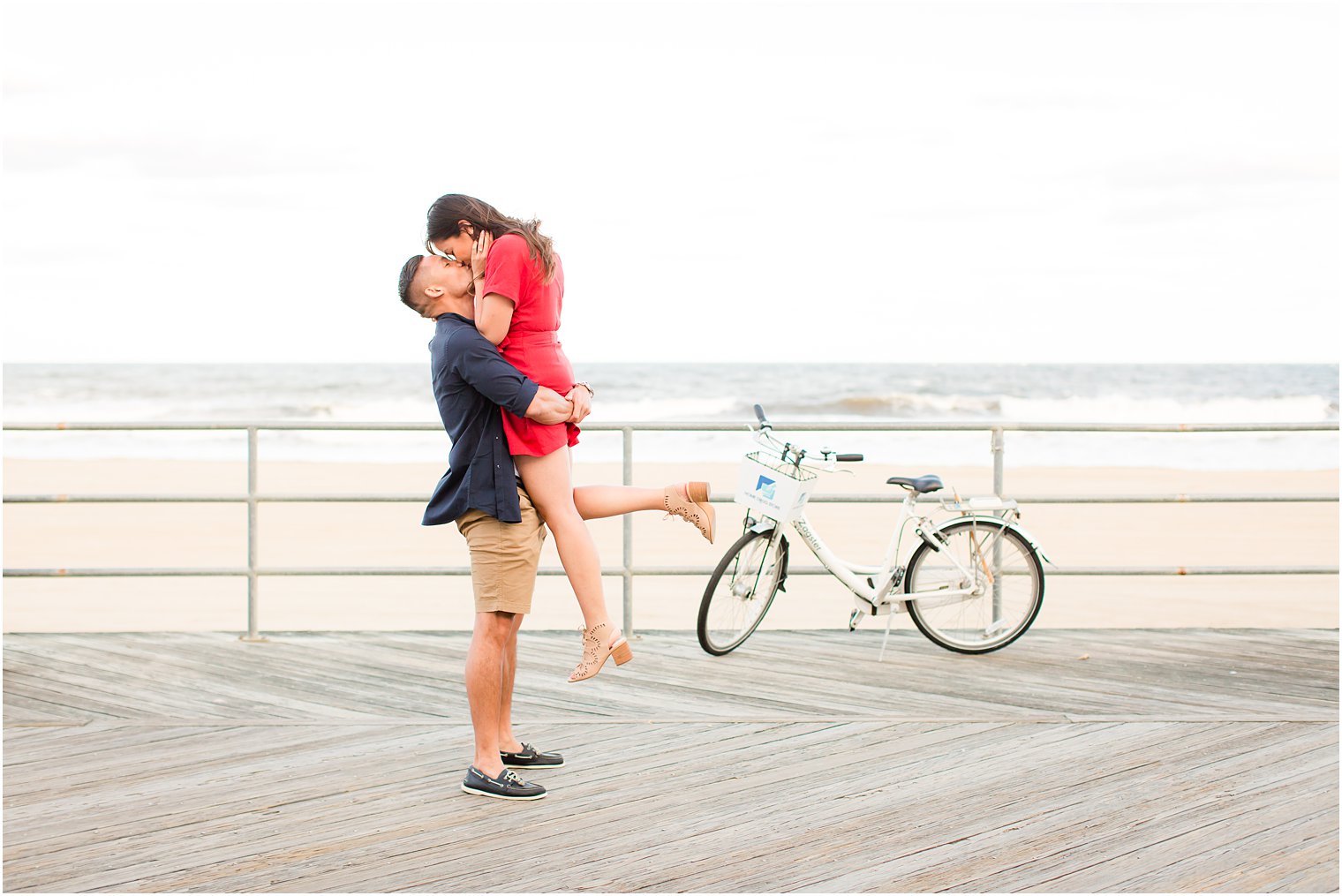 Late Summer Engagement Session in Asbury Park