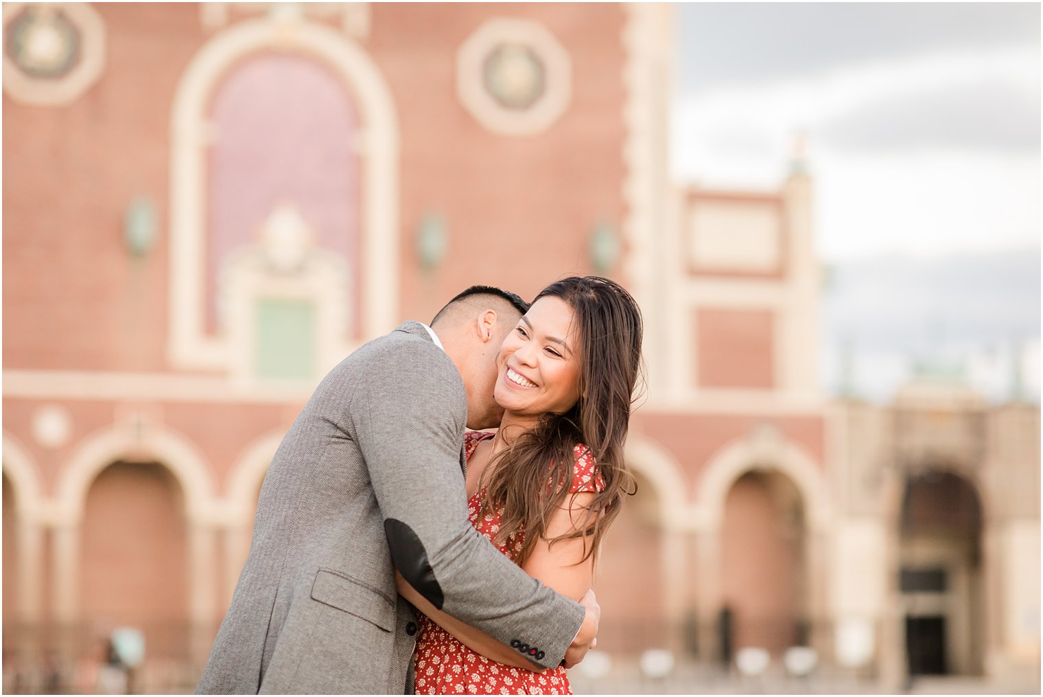 Asbury Park engagement photos with Idalia Photography