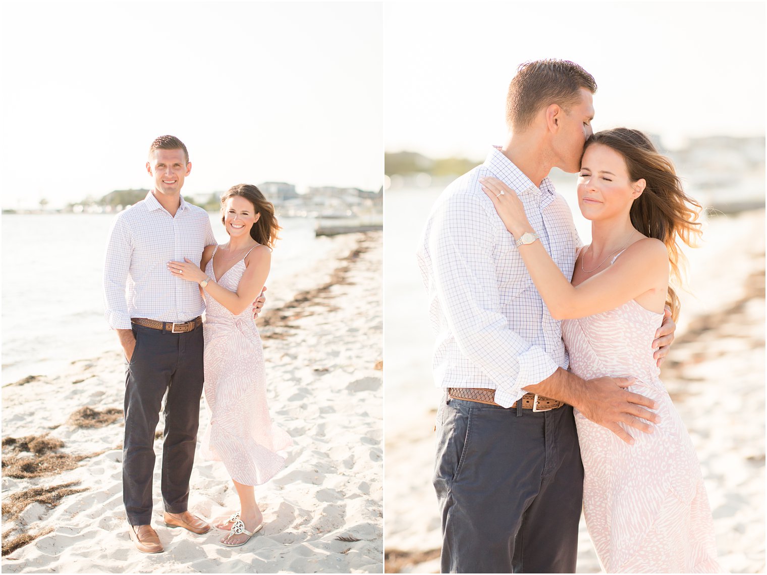 romantic Lavallette NJ Engagement Session with Idalia Photography