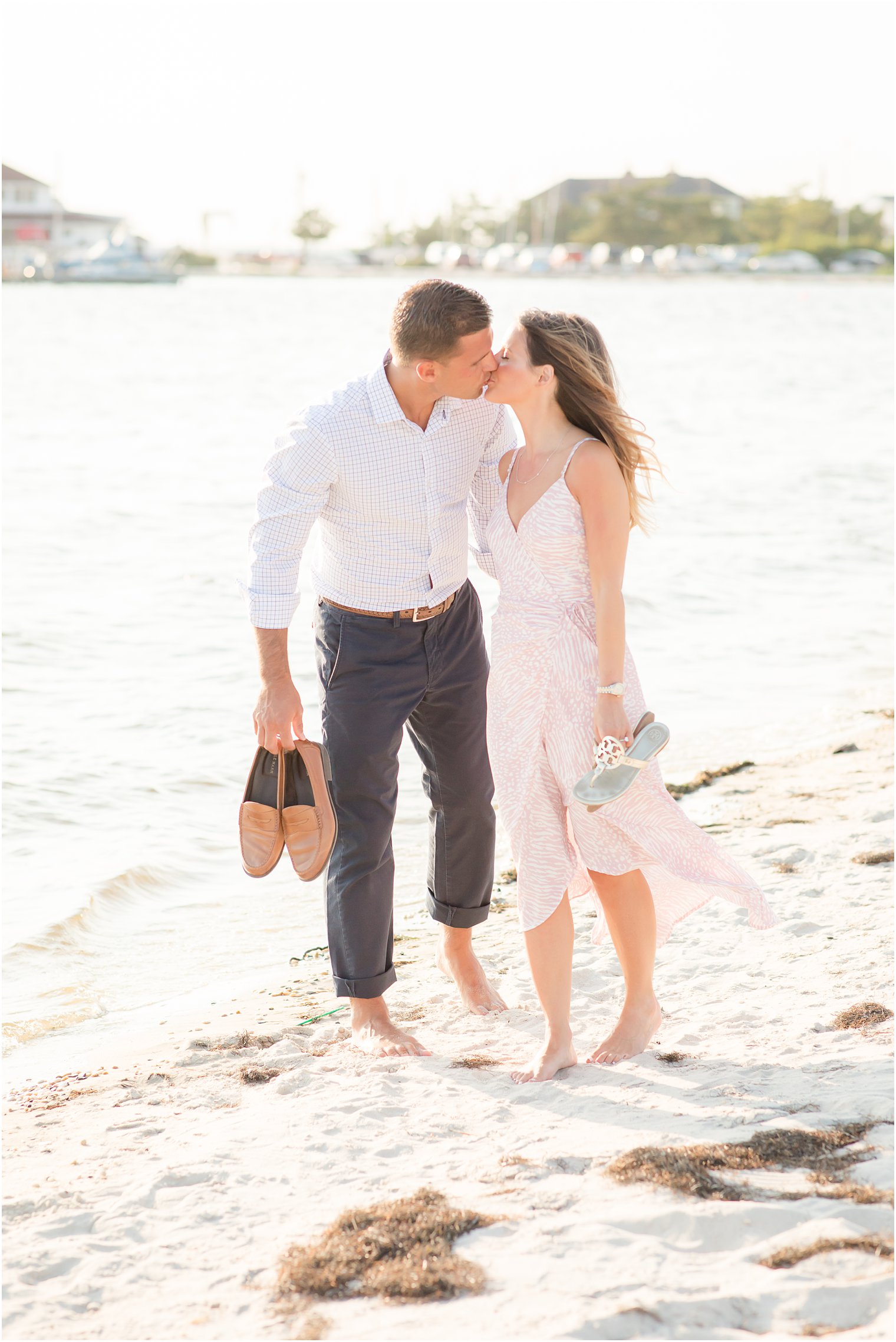 New Jersey beach engagement session with Idalia Photography