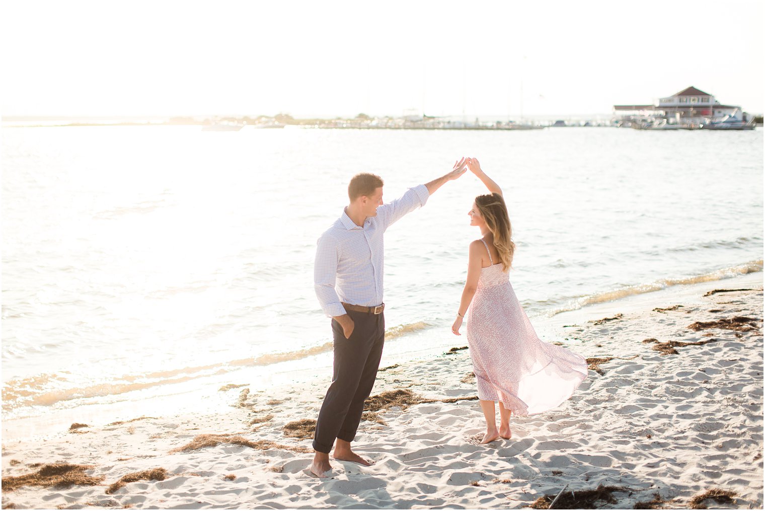 Jersey Shore NJ engagement session with Idalia Photography