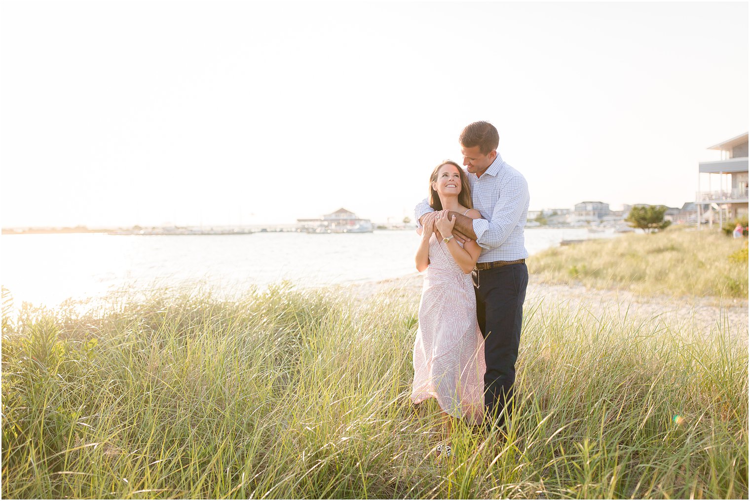 Idalia Photography photographs beach engagement session