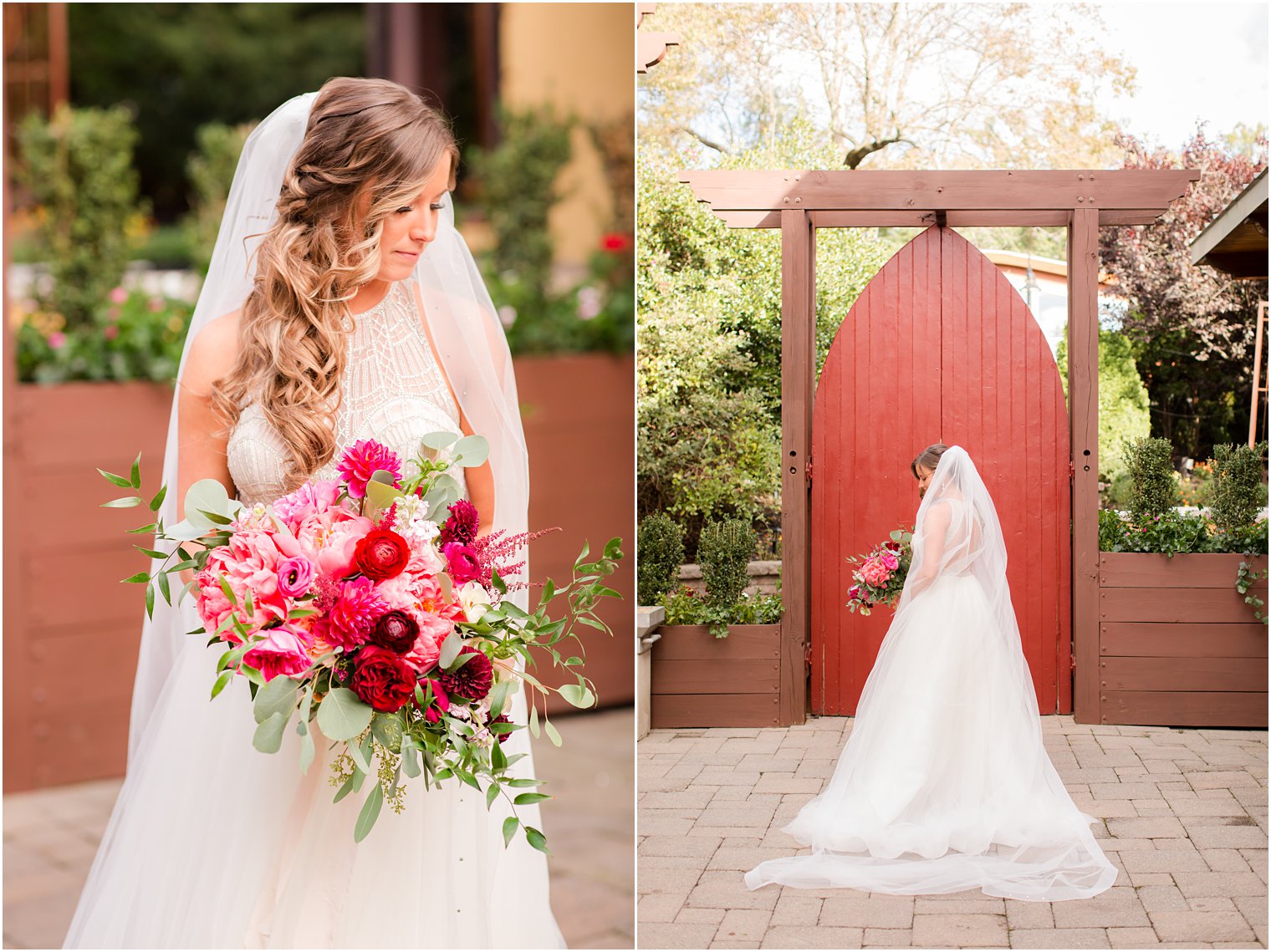 New Jersey bridal portraits at Stone House at Stirling Ridge