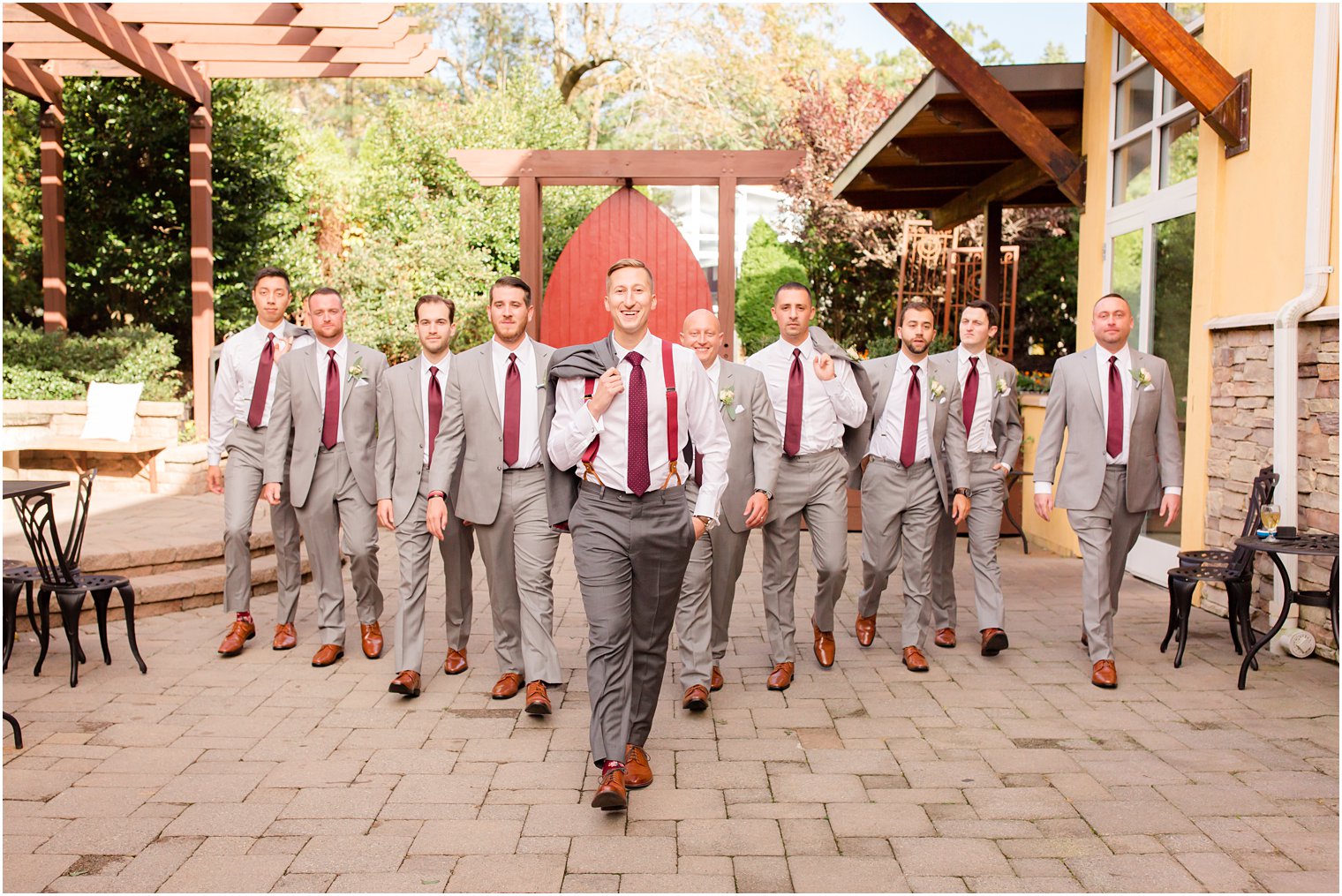 groomsmen portraits by Idalia Photography