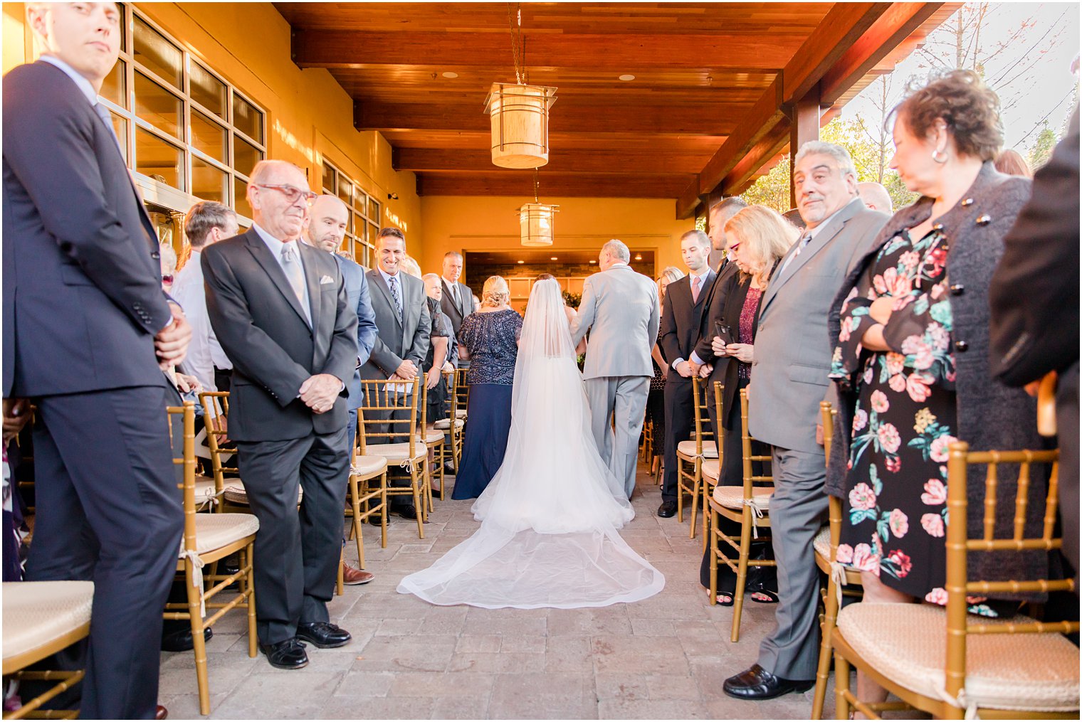 wedding ceremony photographed by Idalia Photography