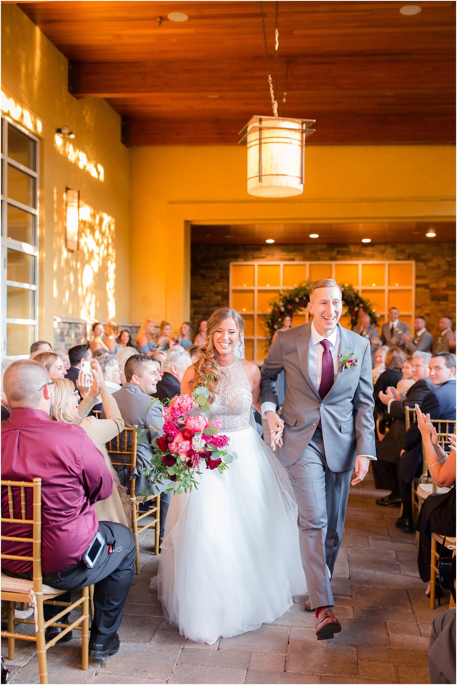 wedding ceremony in New Jersey photographed by Idalia Photography