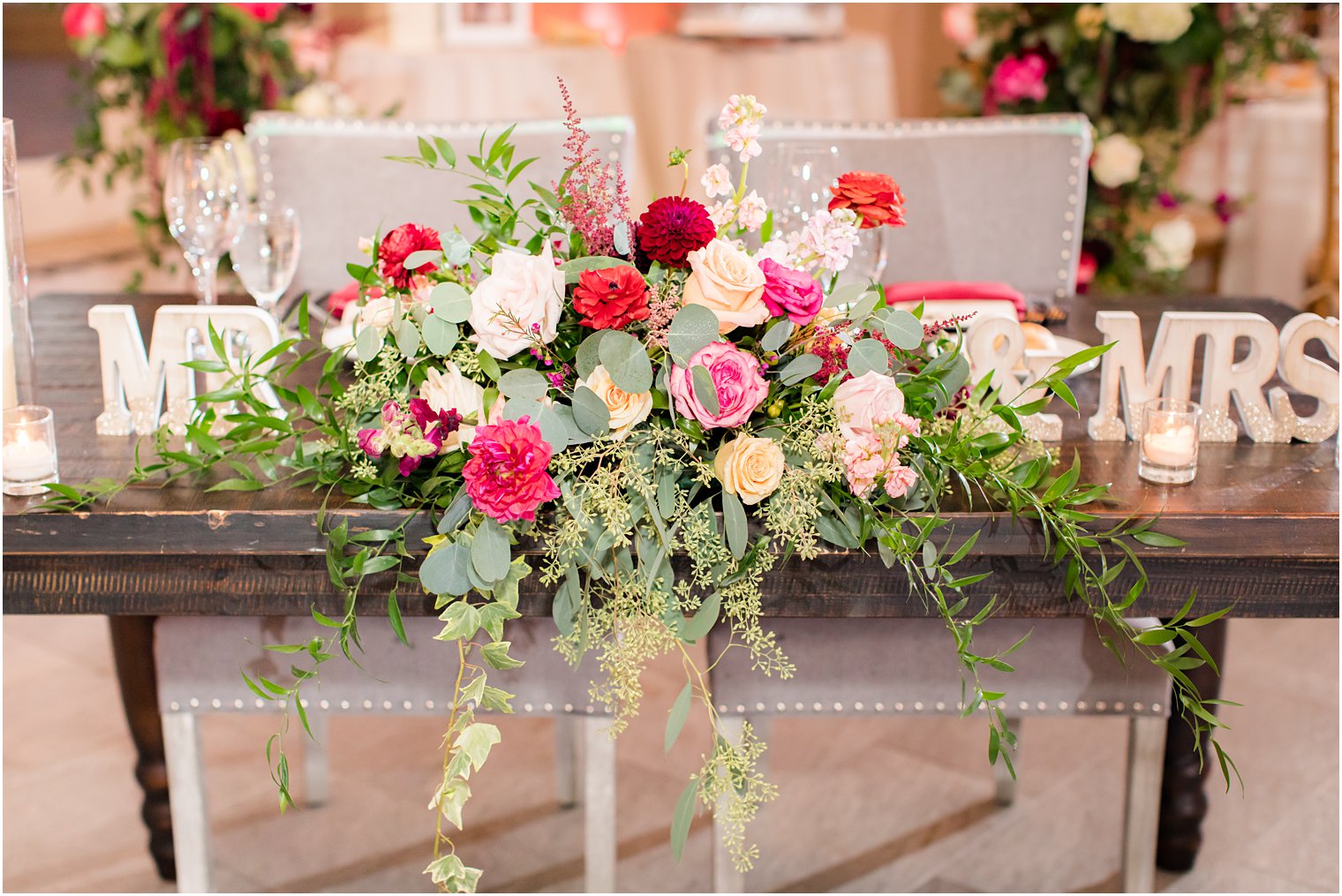 wedding florals by Pink Dahlia Vintage