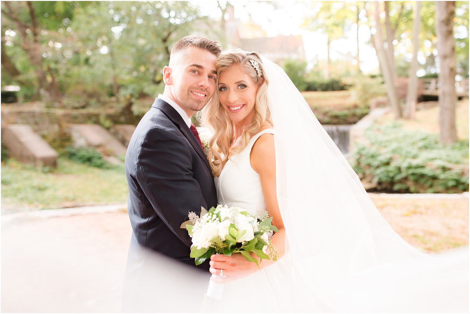 newlyweds during Westmount Country Club Wedding with Idalia Photography