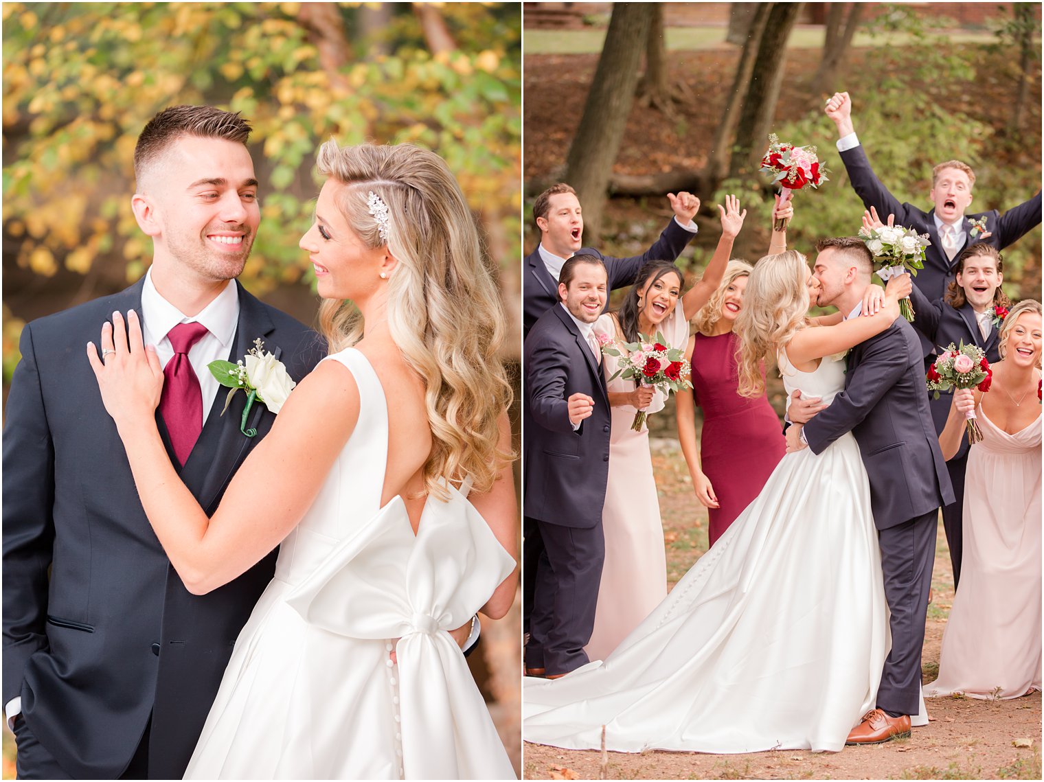 fall Westmount Country Club Wedding day photographed by Idalia Photography