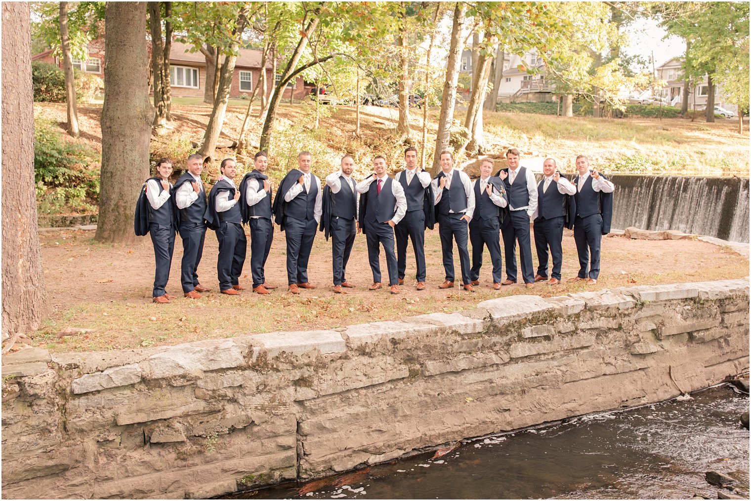 Woodland Park NJ groomsmen photos by Idalia Photography