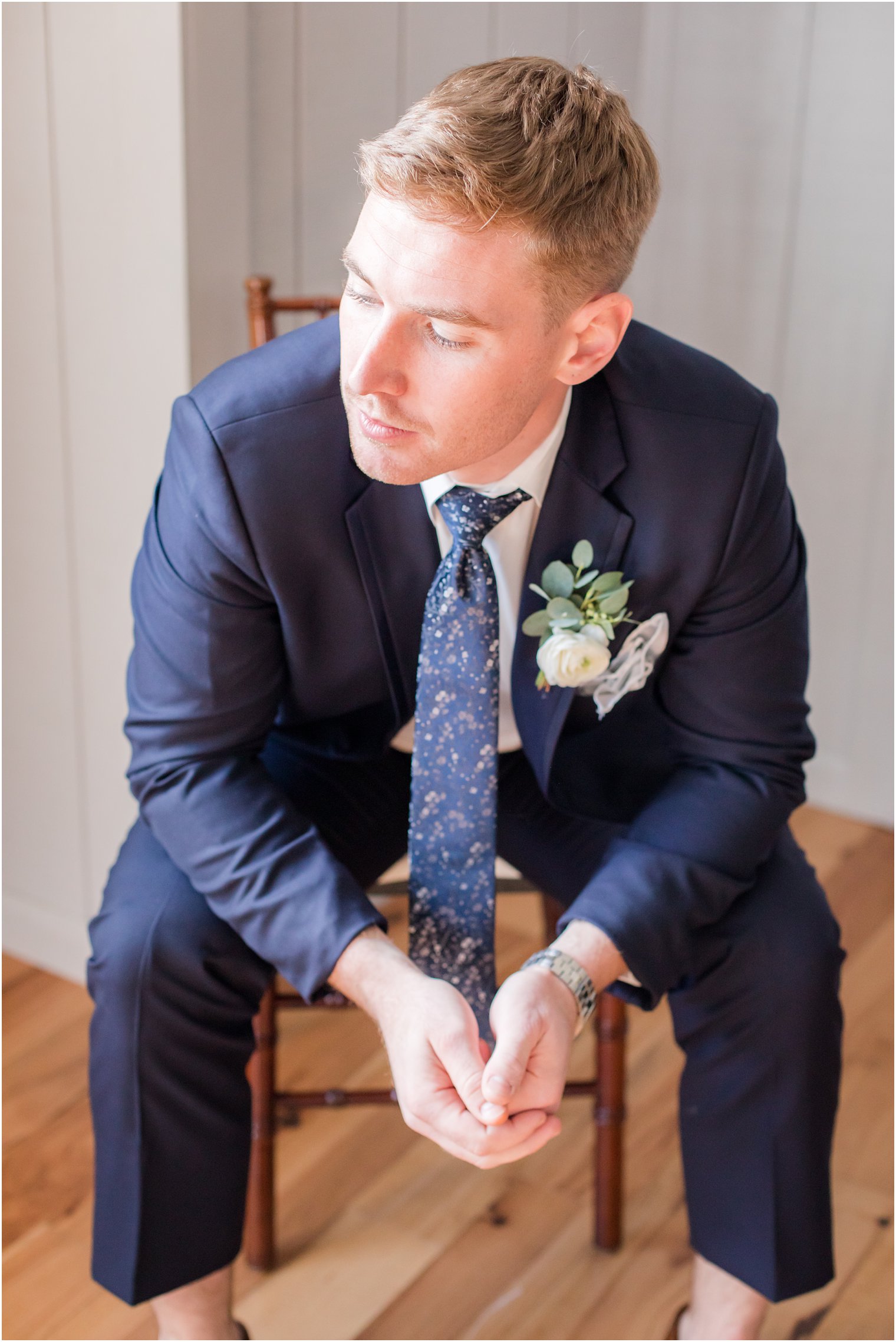 groom portraits at Windows on the Water at Frogbridge with Idalia Photography