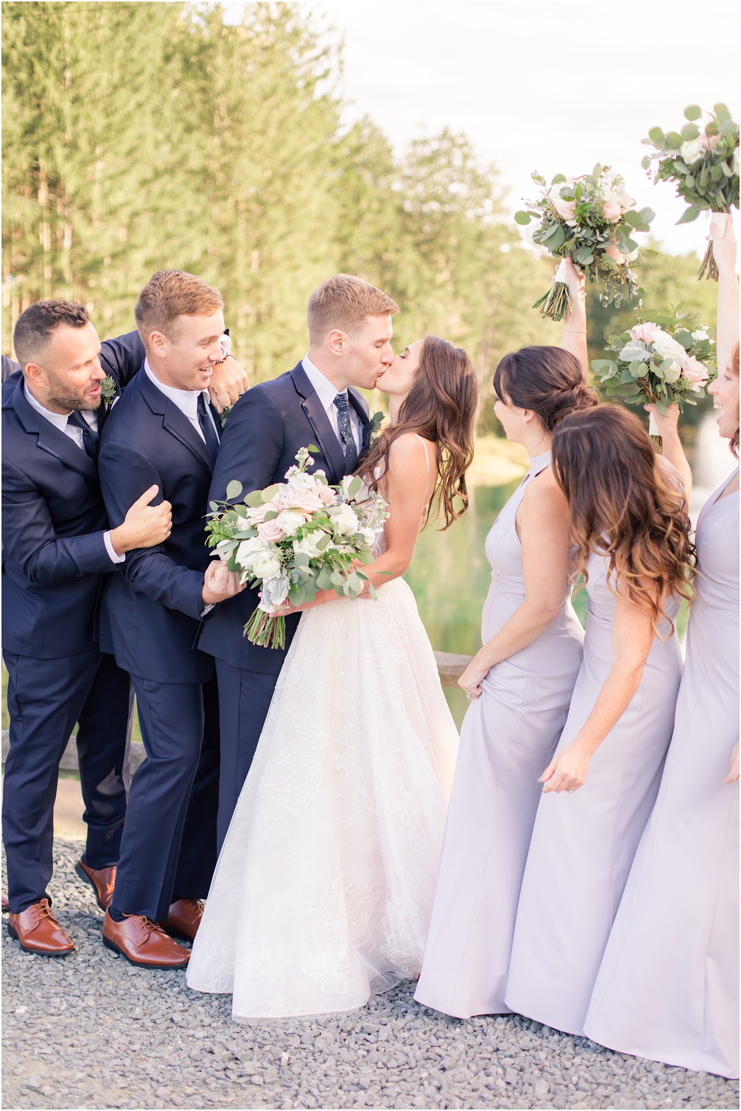 Windows on the Water at Frogbridge wedding party photos by Idalia Photography