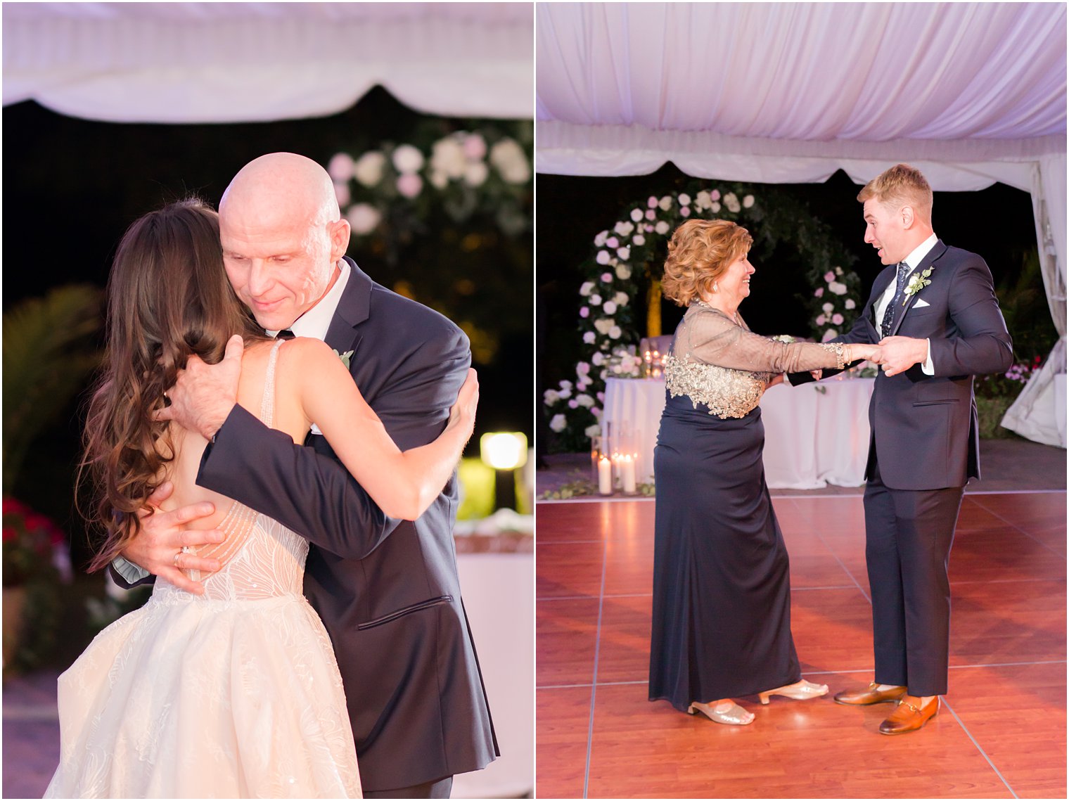 parent dances at Windows on the Water at Frogbridge wedding reception