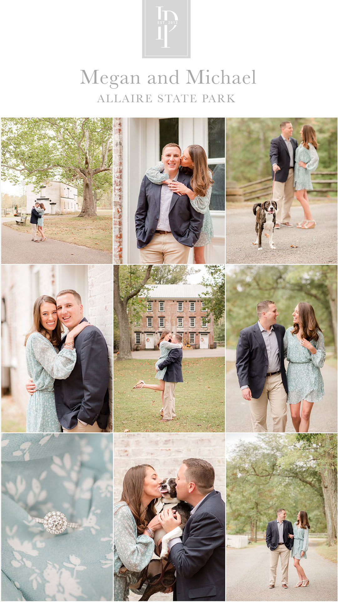 Allaire State Park Engagement Photos by Idalia Photography