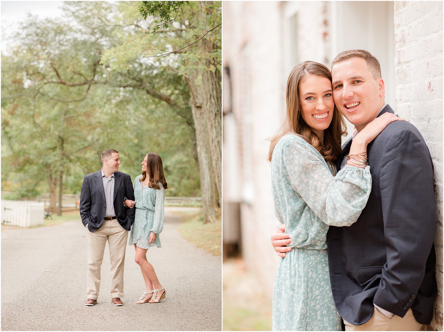 New Jersey engagement session with Idalia Photography at Allaire State Park