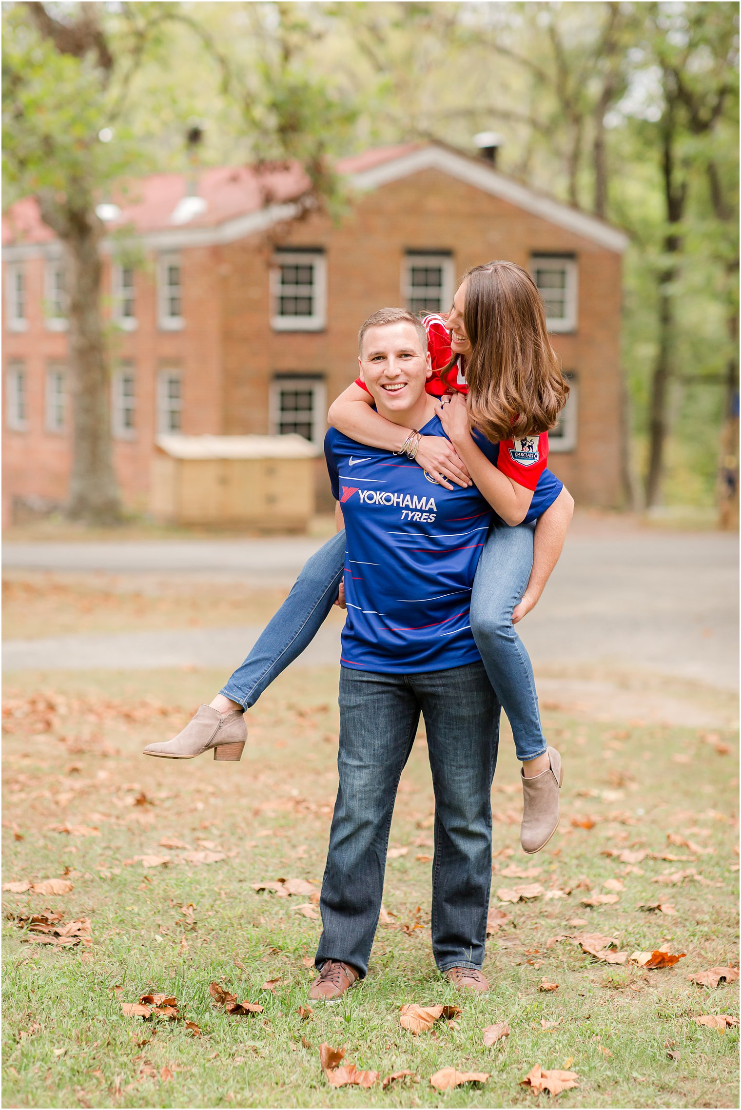 Idalia Photography captures engagement session at Allaire State Park